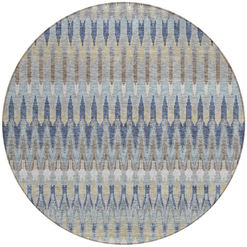 HomeRoots Southwestern Transitional Rectangle Outdoor Rug