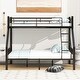preview thumbnail 32 of 49, Heavy Metal Bunk Beds with Ladder Kids Bed Frame Twin / Twin XL / Full / Queen Size🏕️
