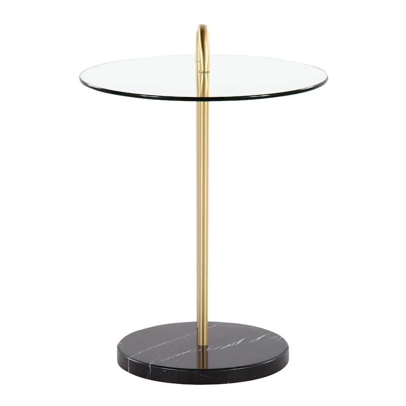 Silver Orchid Battista Side Table