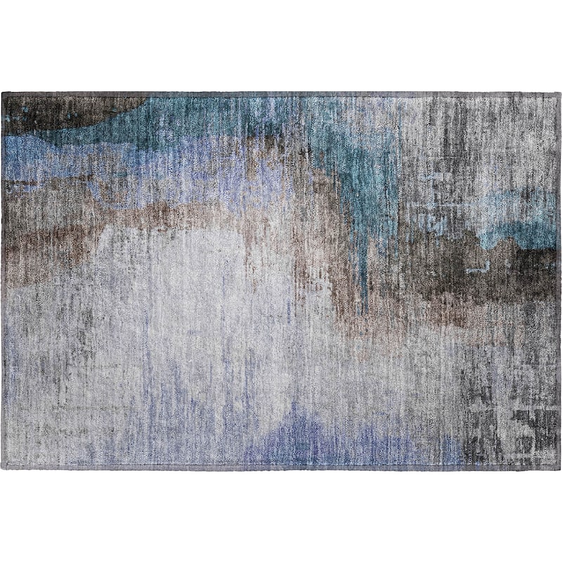 Premium Washable Super Soft Abstract Soid Mayfield Rug