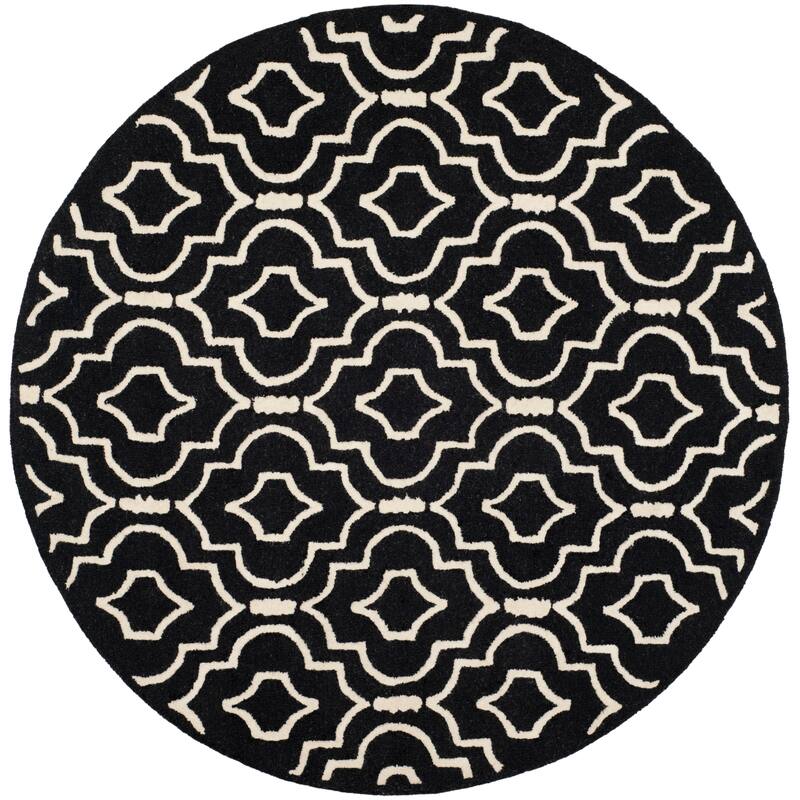 SAFAVIEH Handmade Cambridge Smaragda Modern Wool Rug