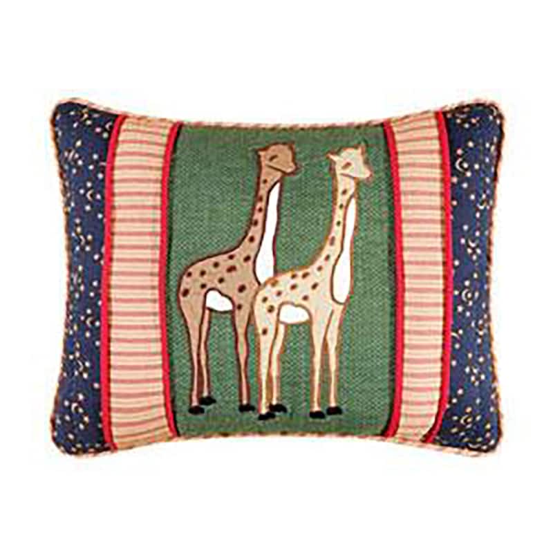 Colonial Williamsburg 12" x 16" Noah's Ark Quilted Pillow