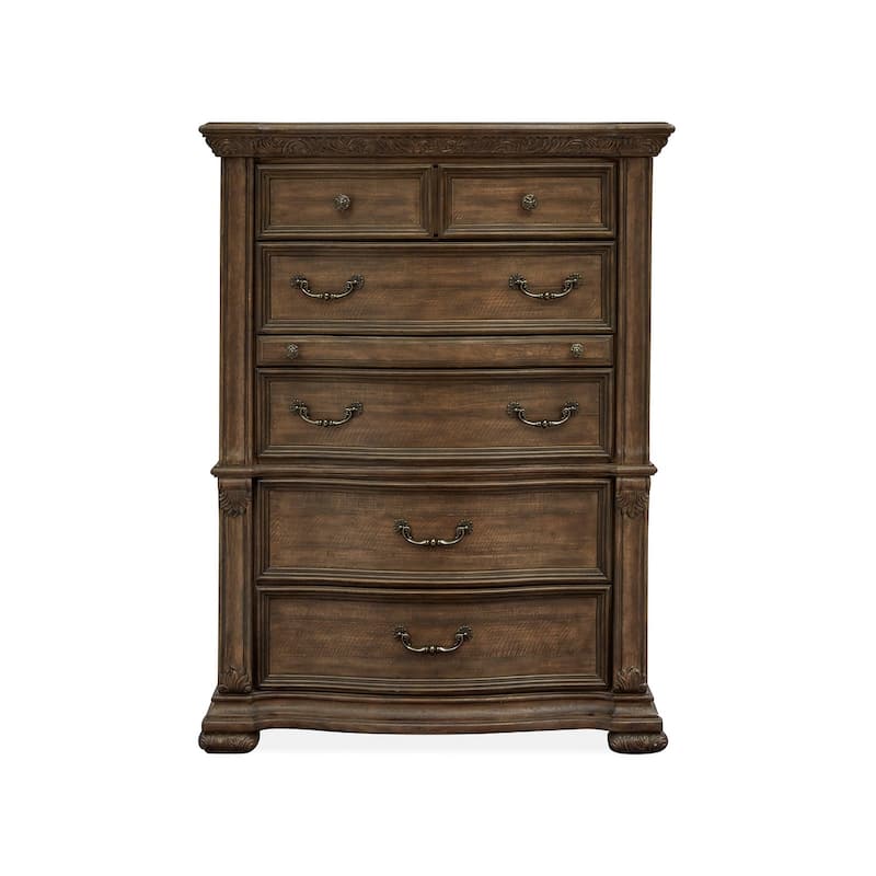 Magnussen Home Durango Willadeene Brown Drawer Chest