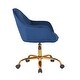 preview thumbnail 21 of 41, Porthos Home Xenos Swivel Velvet Office Task Chair