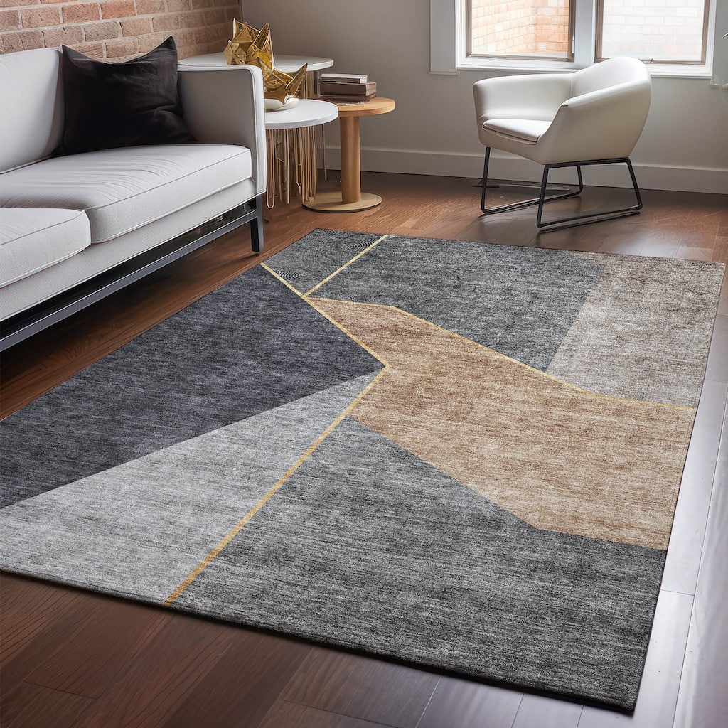 Premium Washable Super Soft Modern Chic Mayfield Rug