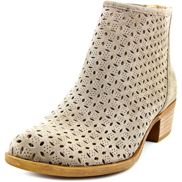 Lucky Brand Bergyn Round Toe Leather Bootie