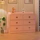 preview thumbnail 8 of 6, Dresser for Bedroom with 6 Drawers