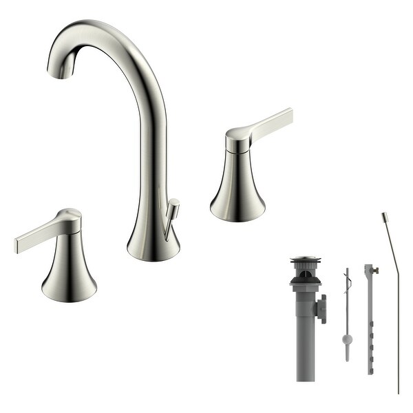 Fontaine Varenne 8 in. Widespread Modern Bathroom Faucet