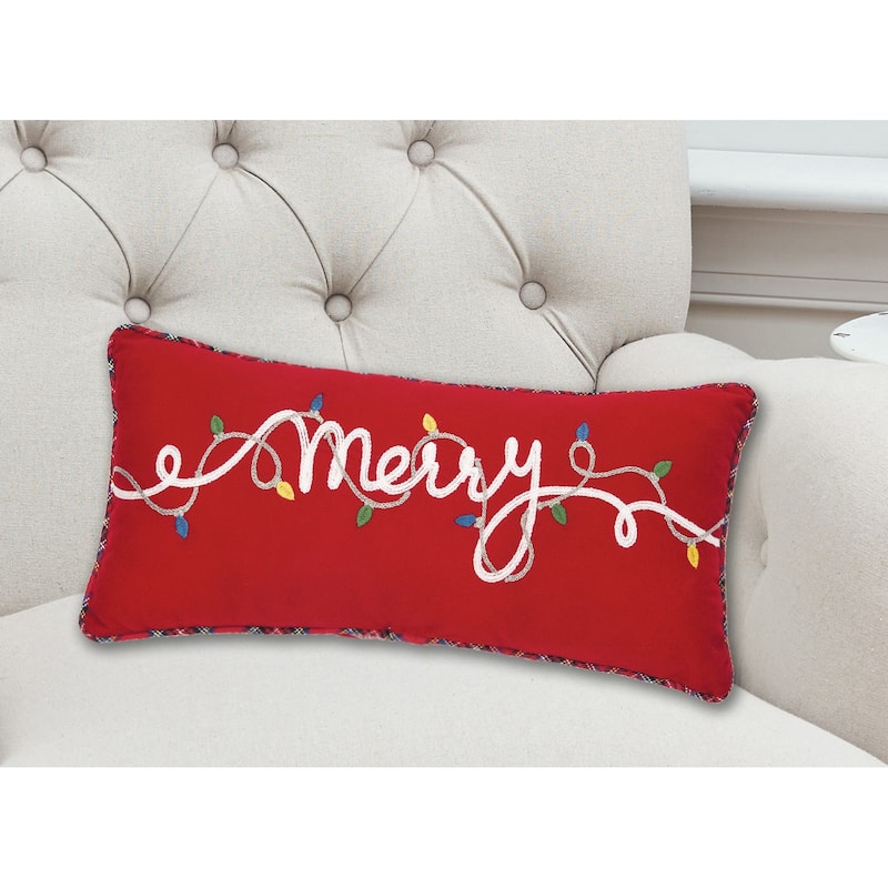 Christmas Merry Lights Pillow