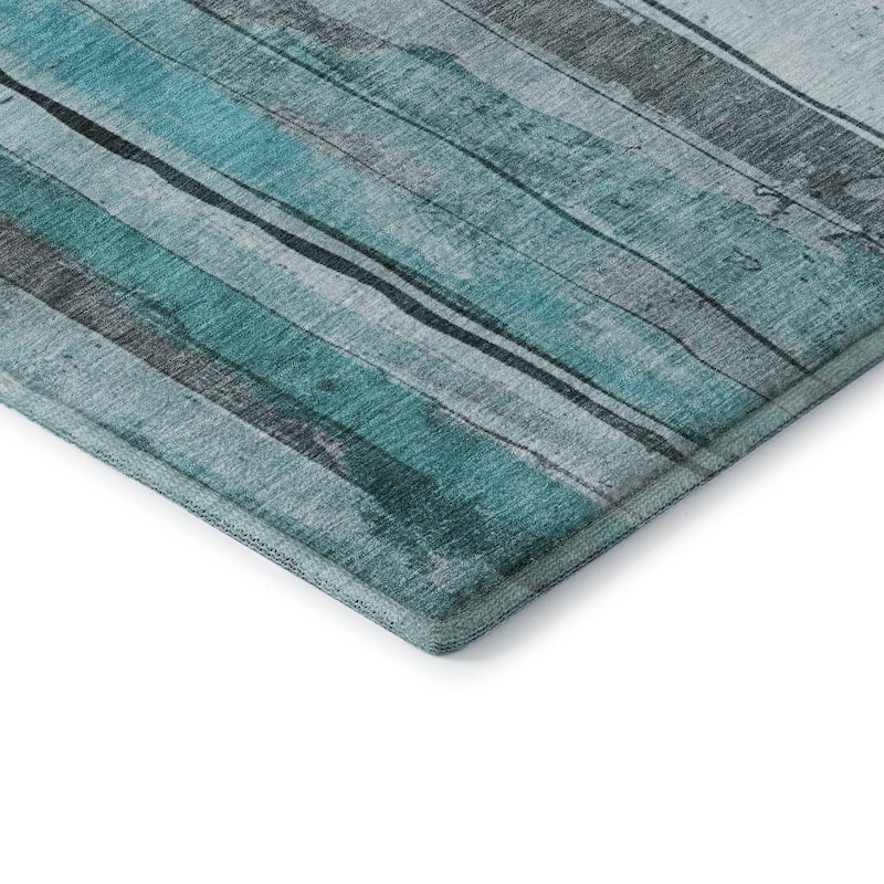 Premium Washable Super Soft Modern Stripe Mayfield Rug