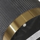 preview thumbnail 43 of 88, Adeco Round Storage Ottoman Footrest Stool Velvet Gold Plating Base