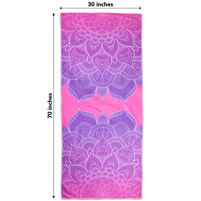 Arkwright Mandala Microfiber Oversized Beach Towel - 30x70