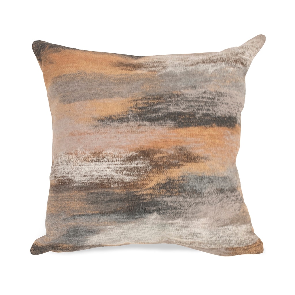 Liora Manne Visions I Vista Indoor/Outdoor Pillow Taupe
