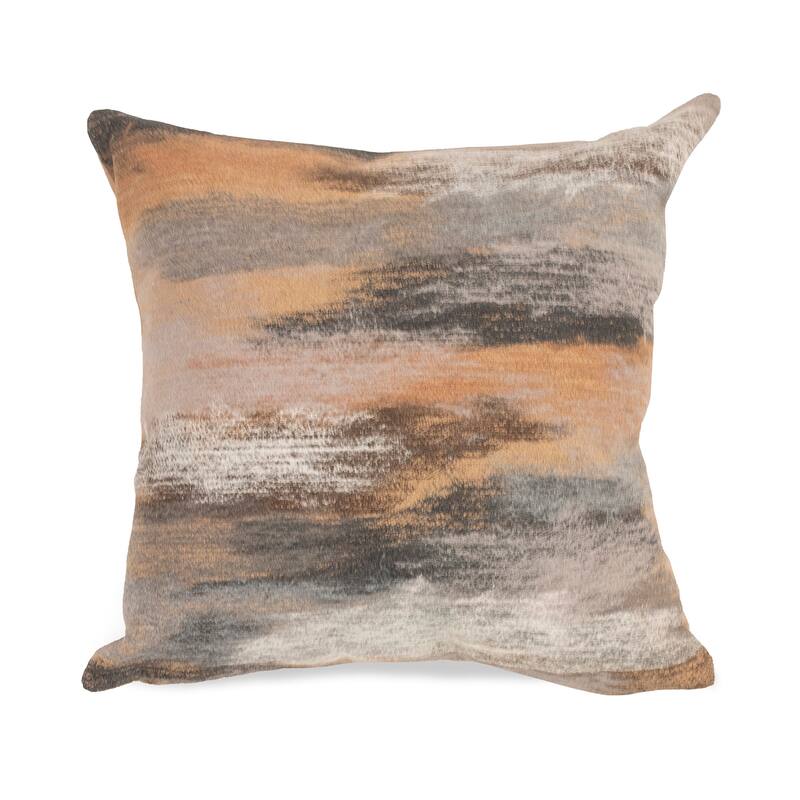 Liora Manne Visions I Vista Indoor/Outdoor Pillow Taupe - Taupe - 20" x 20" - Indoor/Outdoor/Accent