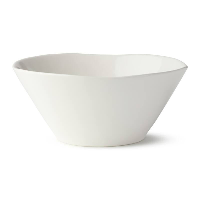 Certified International Linen Cream Deep Bowl 88 oz. - 10.25'' W x 10.25'' D x 4.5'' H