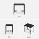 preview thumbnail 37 of 37, Mopio Odelia Patio Furniture, Outdoor Sectional Conversation Set