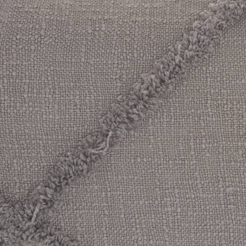 Mina Victory Distressed Diamond Boho Throw Pillow