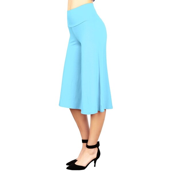 wide leg cropped lounge pants