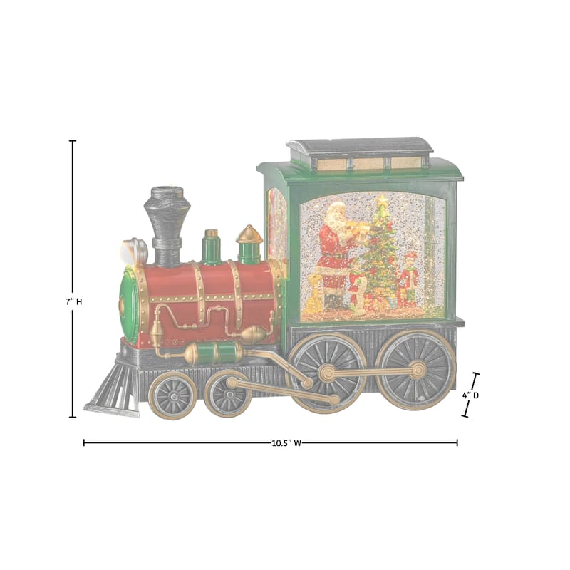 10" LED Santa Express Train