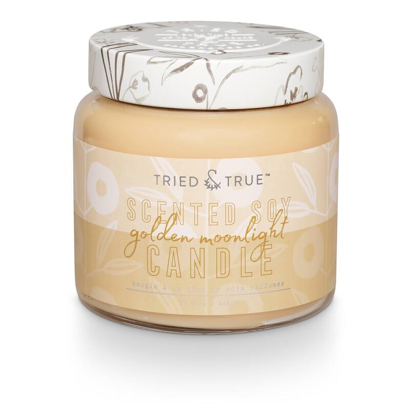 Tried & True Golden Moonlight Candle - Large Jar
