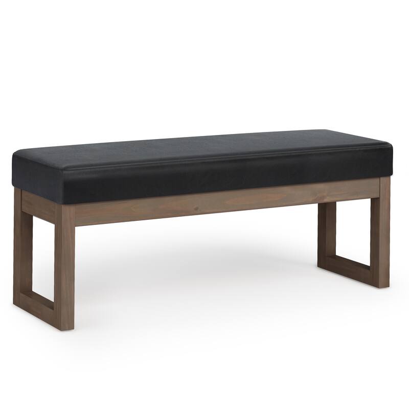 WYNDENHALL Madison 44 inch Wide Contemporary Rectangle Ottoman Bench