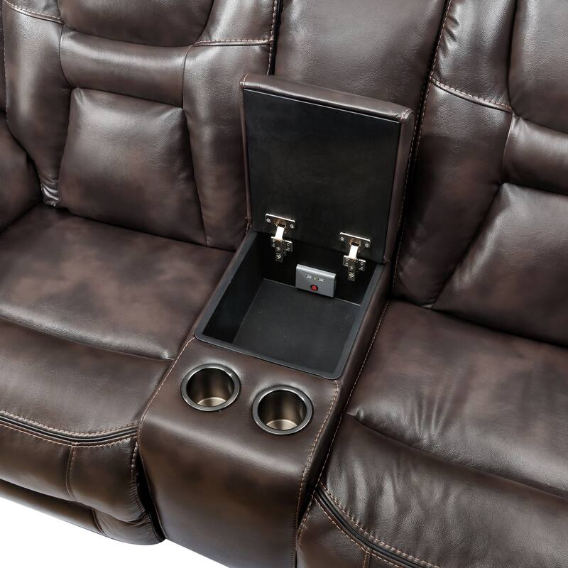 Steve Silver Ophelia Power 3-Piece Living Room Set