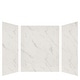 preview thumbnail 1 of 15, Transolid EWK606072 Expressions 60" W x 60" D x 72" H Three Panel Bianca