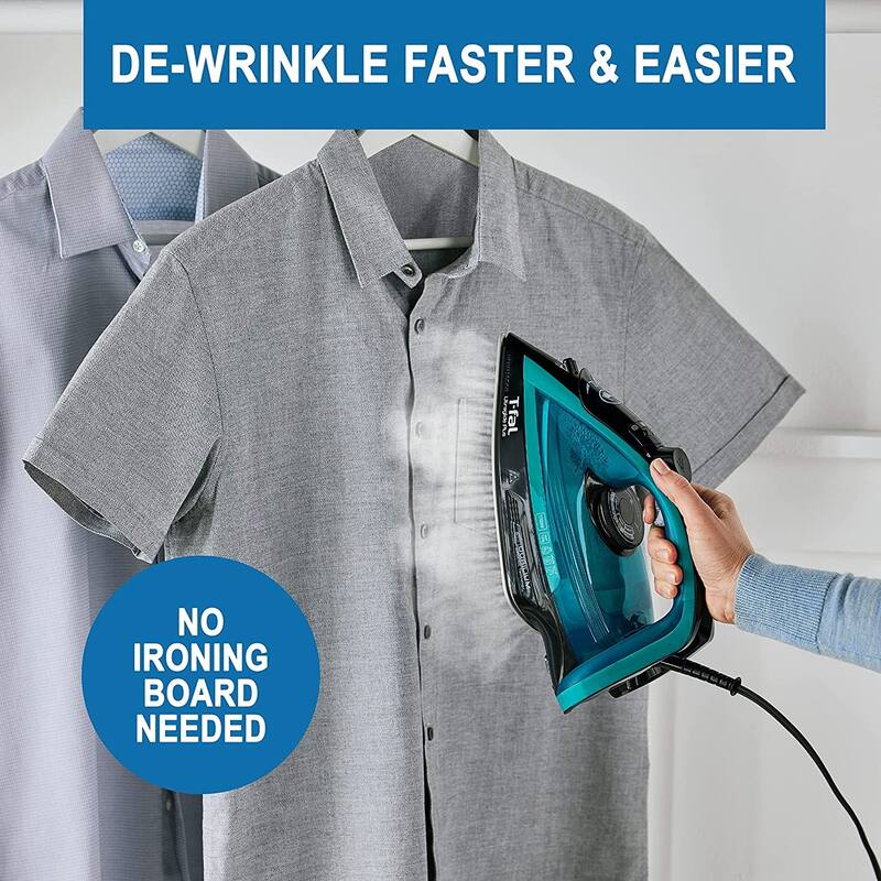 T-fal Ultraglide Plus Steam & Garment Iron with Durilium Soleplate, Teal