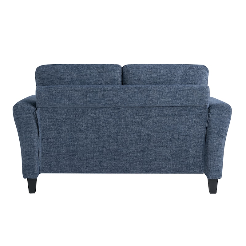 iLounge Waverly Microfiber Loveseat