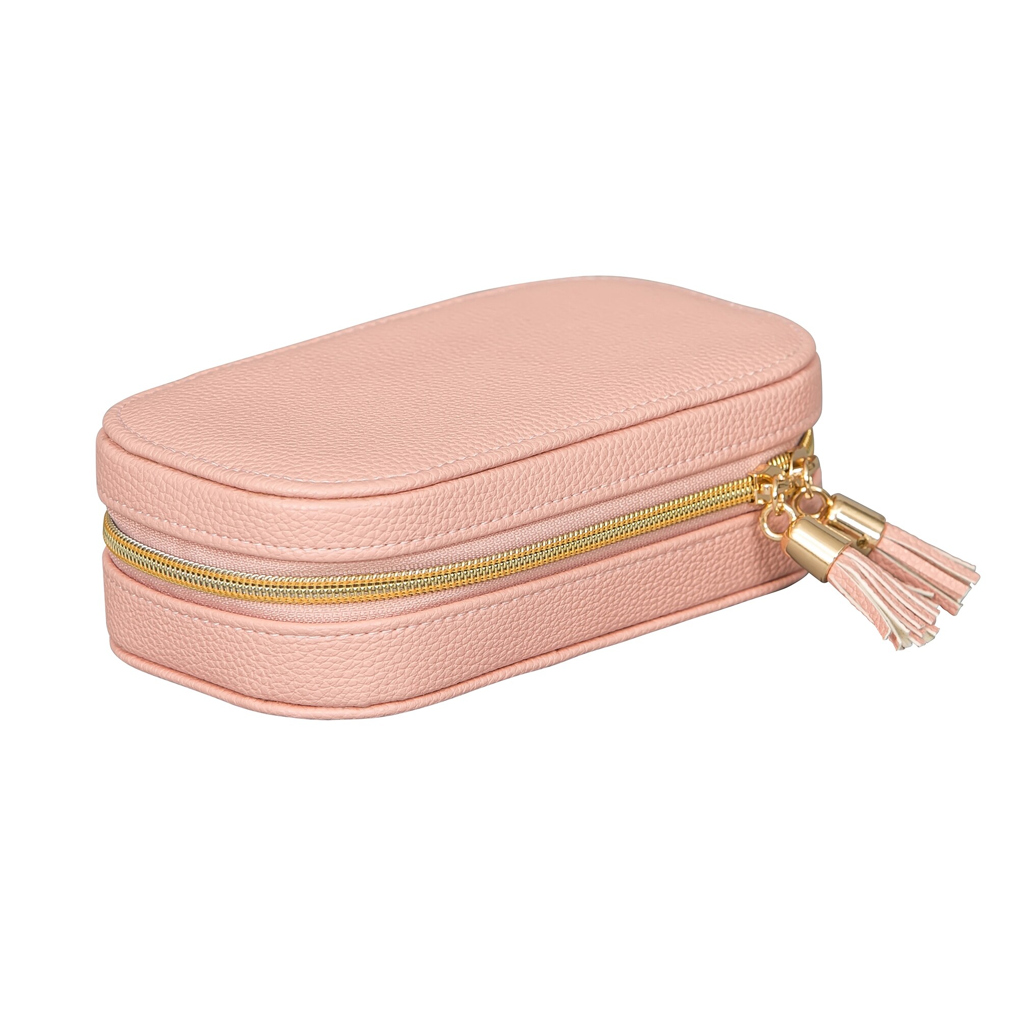 zipped travel jewellery case