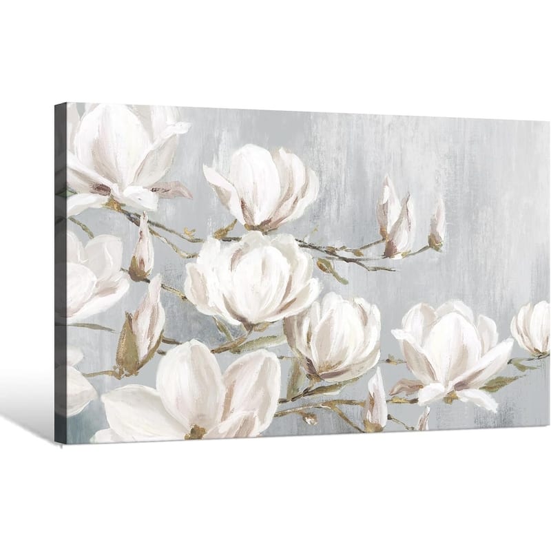 Wall Art Flowers Pictures Blossom Floral Artwork Vintage Nature