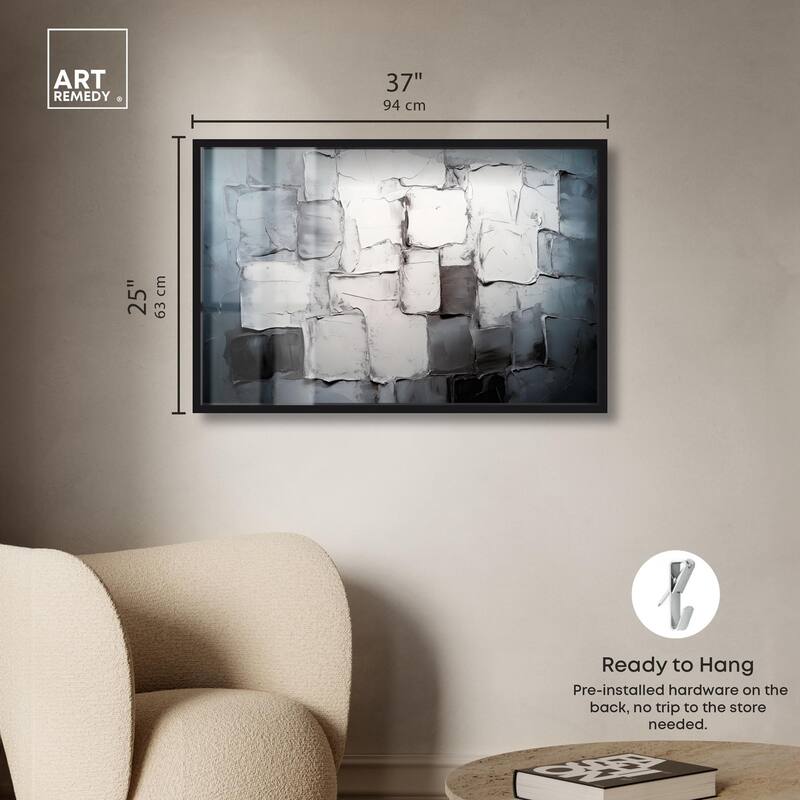 Urban Grid Shadowbox by Art Remedy