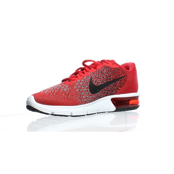 nike air max sequent 2 red and black
