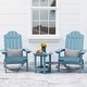 preview thumbnail 6 of 6, WINSOON 3-Piece All Weather HIPS Outdoor Folding Adirondack Chairs and Table Set