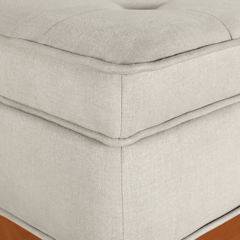Carson Carrington Sastamala Mid-century Storage Bench