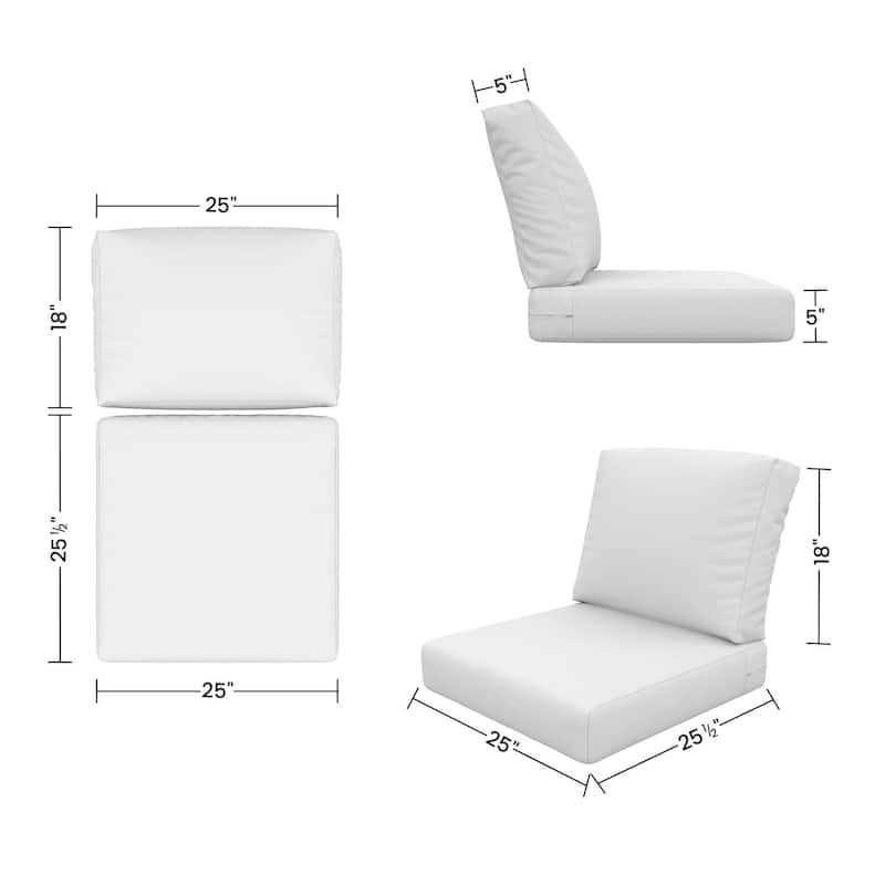 Sunbrella Outdoor Deep Seating Cushion