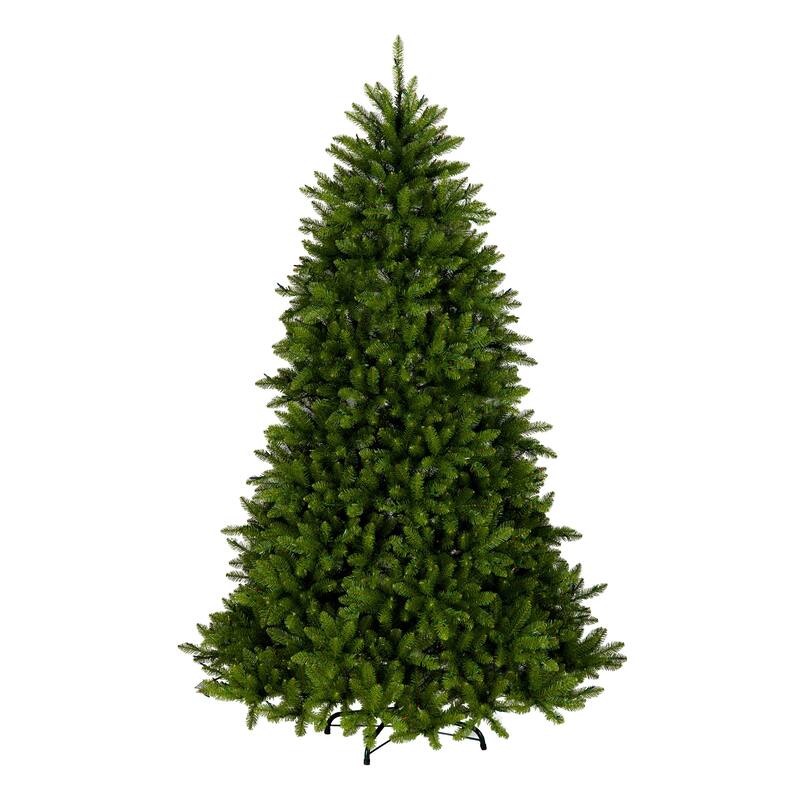 National Tree Company 6.5 ft. Pre-Lit Dunhill Fir Hinged Artificial Christmas Tree with 950 Multi/Clear Spectrum Lights