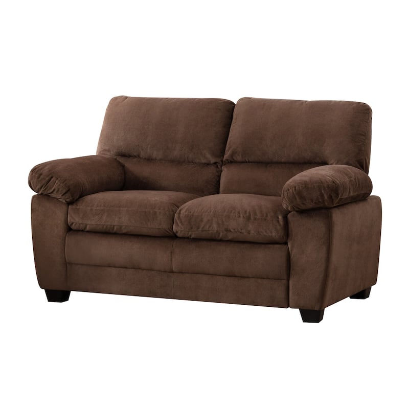 Andres Contemporary Upholstered Living Room Loveseat