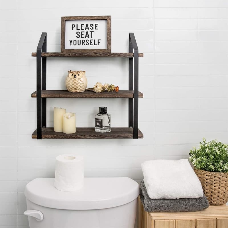 Floating Wall Shelves 3 Tier