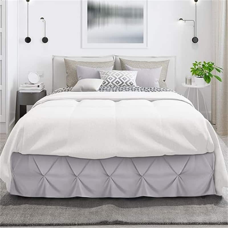 Pinch Pleat Bed Skirt