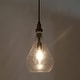 preview thumbnail 8 of 18, Marro Modern Farmhouse 6" Mini 1-Light Pendant Seeded Glass Teardrop Islands Lights Kitchen Dining Room