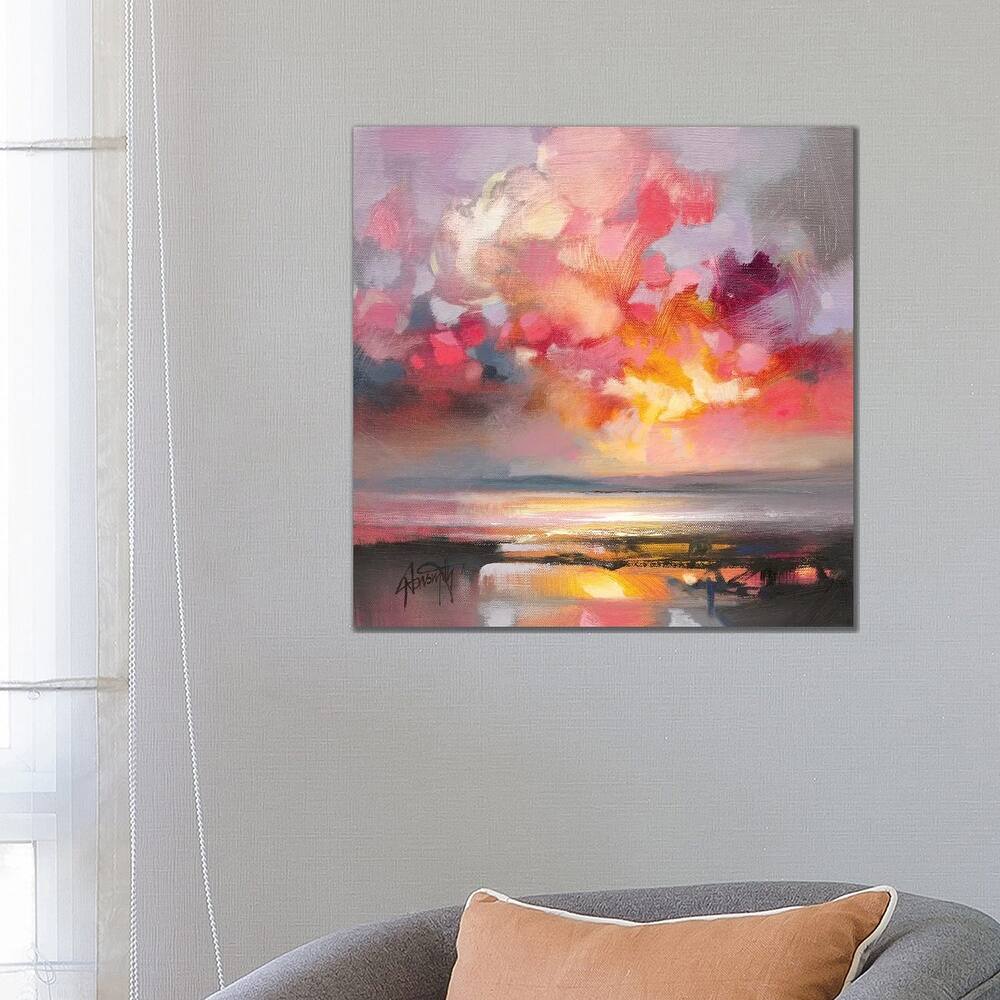 iCanvas "Rose Cumulus Study I" by Scott Naismith Canvas Print