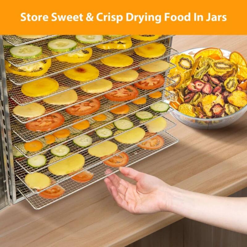 Stainless Steel Commercial Food Dehydrator for Food and Jerky