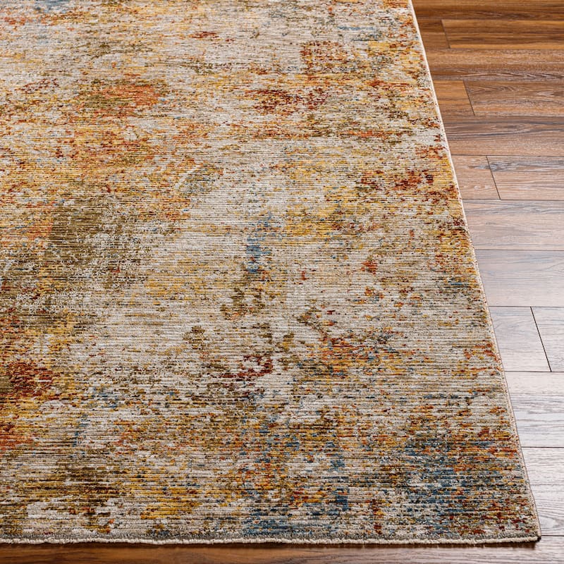 Alarae Abstract Industrial Area Rug
