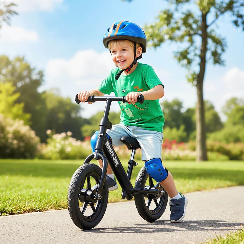 Honeyjoy 11” Lightweight Toddler Balance Bike, Tool-Free Adjustable - See Details