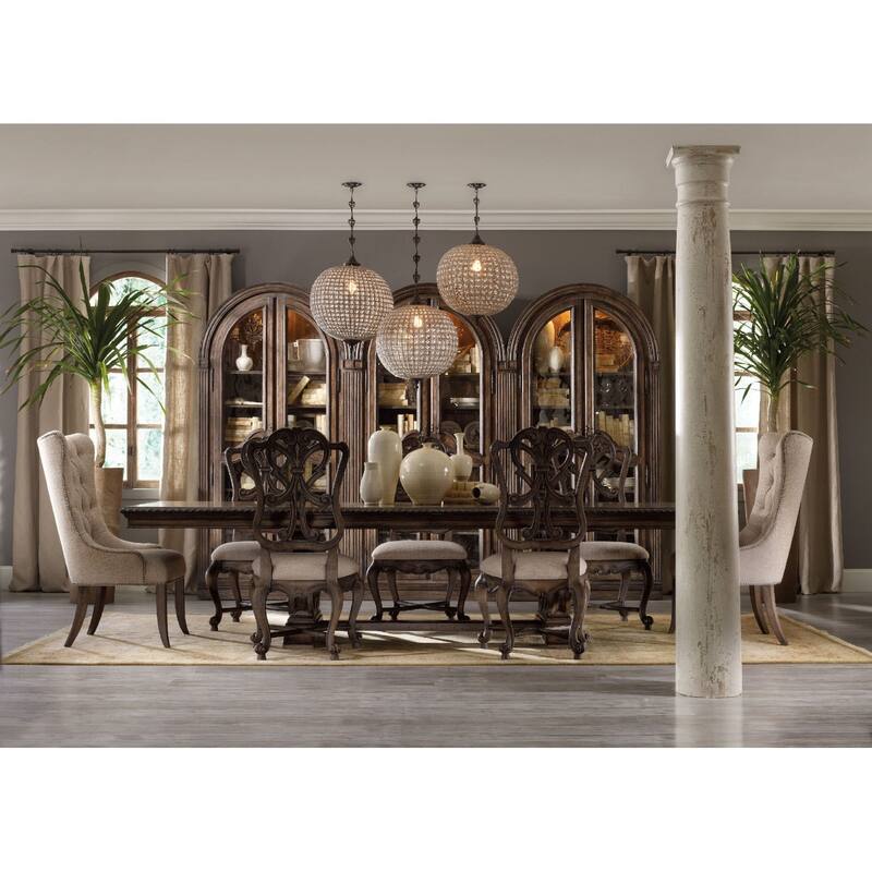 Hooker Furniture Rhapsody 88" to 128" Grand European Trestle Base