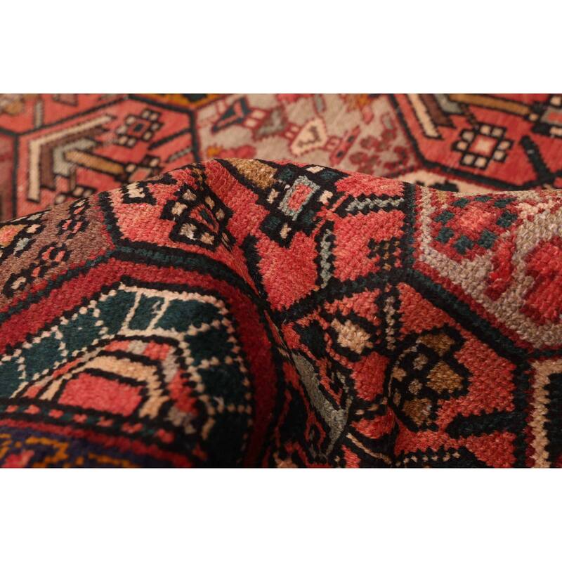 ECARPETGALLERY Hand-knotted Kayseri Vintage Red Wool Rug - 6'4 x 9'0