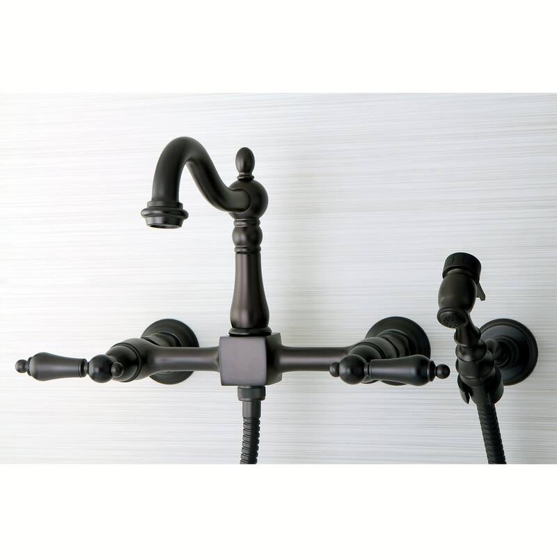 Kingston Brass Heritage Kitchen Faucet - Includes Sidespray