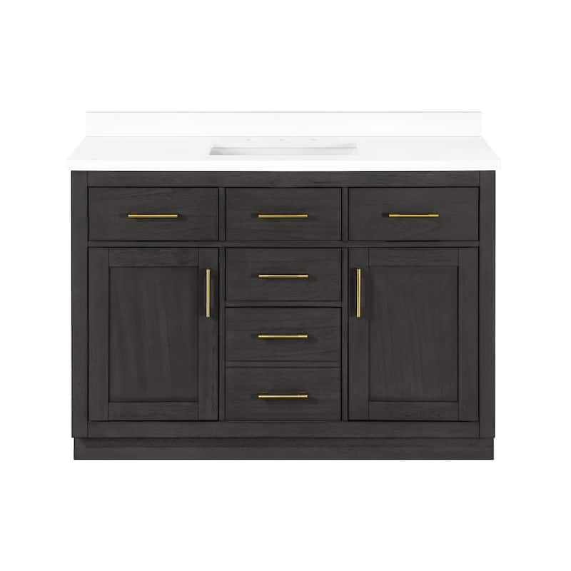 OVE Decors Bailey Bathroom Vanity with Power Bar