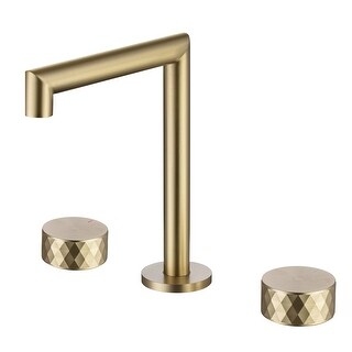 Widespread Bathroom Faucet 3 Holes 8 Inch Bathroom Sink Faucet Double Handle Modern Basin Vanity Laundry Taps
